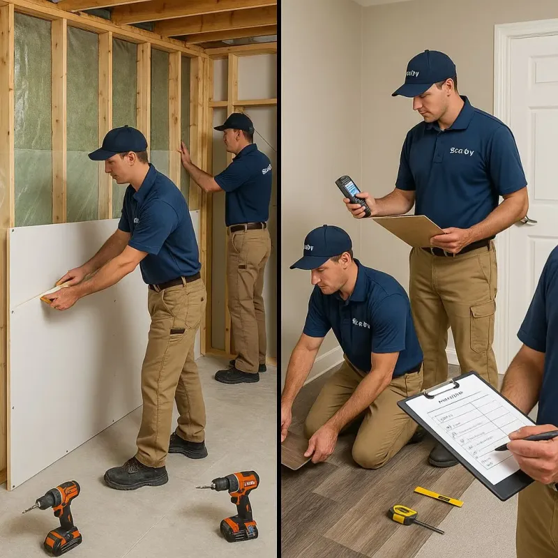 Repairs and Reconstruction process in Chamblee, GA